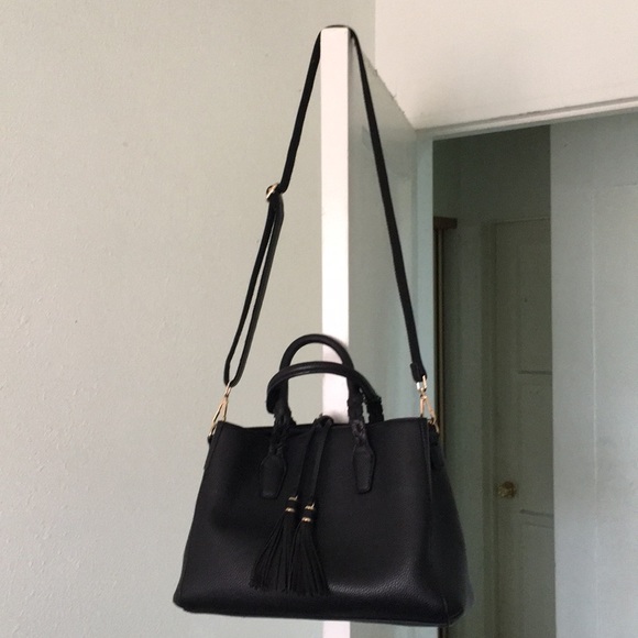 h&m black purse